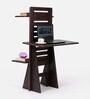 Pro Portable Portable Laptop Desk In Walnut Finish