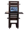 Pro Portable Portable Laptop Desk In Walnut Finish