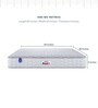 ProActiv Flip both Side Queen Size (80 x 60) 4 Inch HR Foam & Melange Fabric Mattress