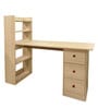 Professor Office Table in Intel Beige Finish