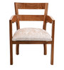 Projakto Arm Chair (Set of 2) in Teak Colour