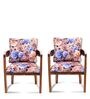 Projakto Arm Chair (Set Of 2) In Multi Colour
