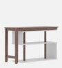 Propus Solid Wood Study Table in Irish Walnut Finish