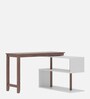 Propus Solid Wood Study Table in Irish Walnut Finish