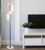 Prosper Gold and Black Floor Lamp
