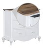 Provencal Solid Wood Chest of Drawers in White Finish