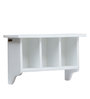 Provencal Solid Wood Floating Wall Shelf