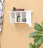 Provencal Solid Wood Floating Wall Shelf