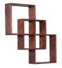 Sheesham Wood Wall Shelf in Provincial Teak Finish