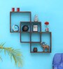 Sheesham Wood Wall Shelf in Provincial Teak Finish