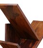 Sheesham Wood In Provincial Teak Finish Magazine Rack