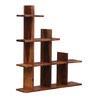 Sheesham Wood Floating Book Shelf in Provincial Teak Finish