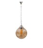 Noel Pruet Orange Glass Hanging Light