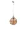 Noel Pruet Orange Glass Hanging Light