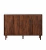 Pryne 4-Door Sideboard In Brown Finish