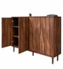 Pryne 4-Door Sideboard In Brown Finish