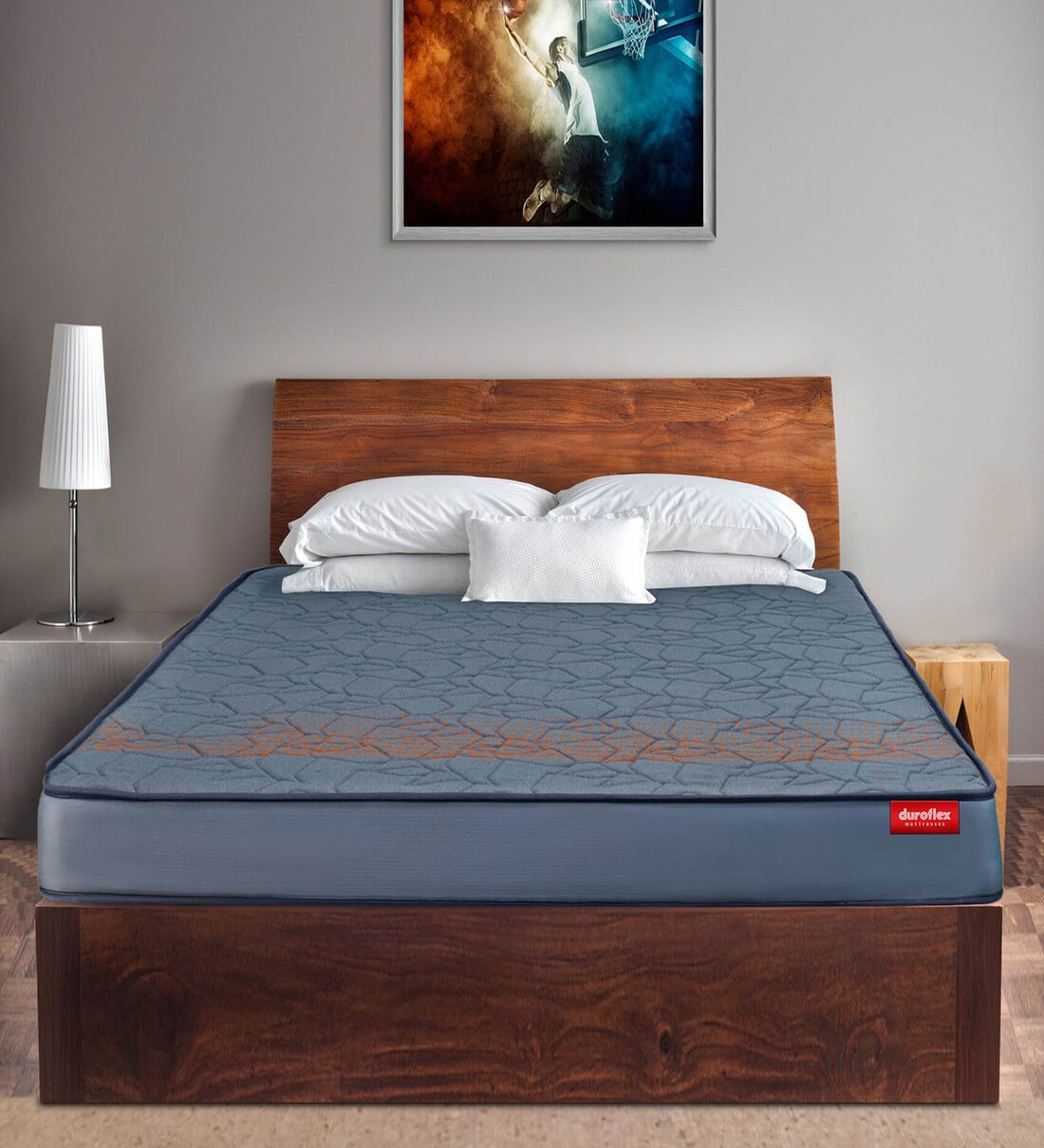 Buy Pulse Foam & Memory Foam 6 inch Queen Size Mattress by Duroflex at