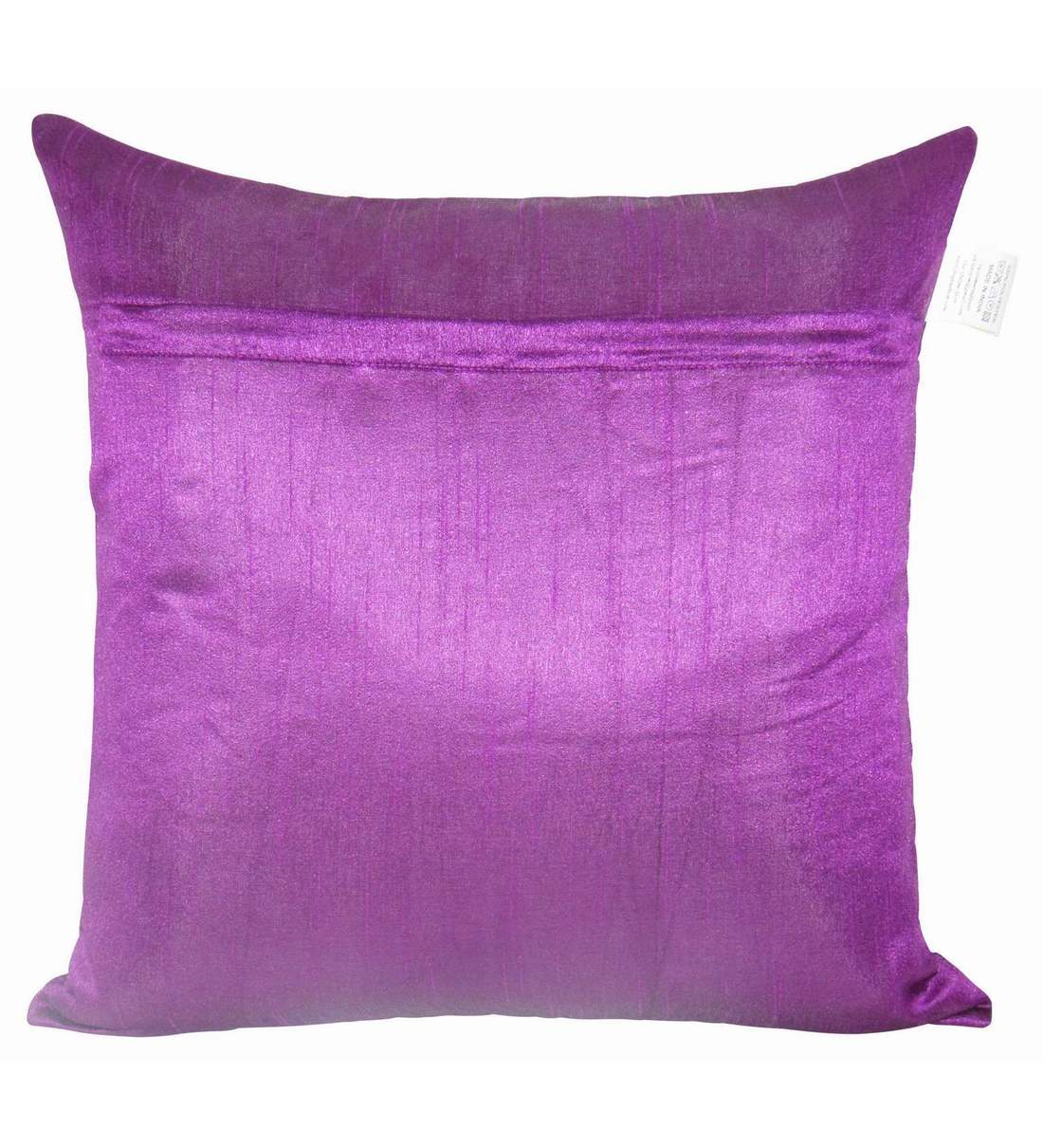 Buy Set of 5 Solid Pattern Polyester Purple Cushion Covers 16 x 16