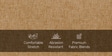 Pure Presley Fabric 2 Seater Sofas Pecan Beige