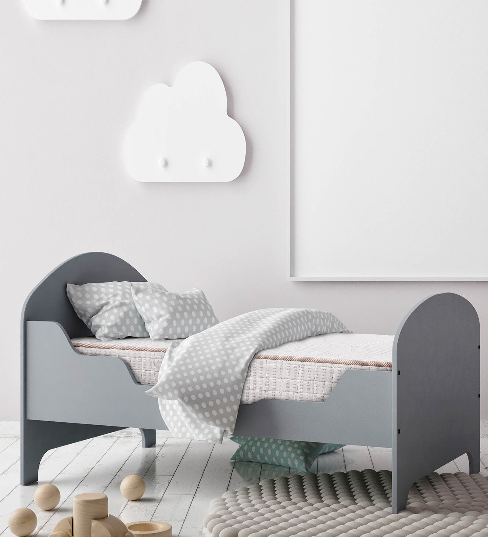 Buy Silvia 4 Inch PU Foam (51x27) Crib Mattress Online Crib