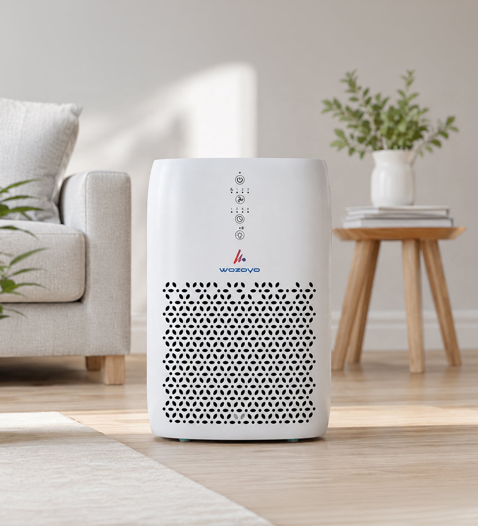 Pure Air PA2 Air Purifier for Home & Office with 4-In-1 Filter H13 HEPA and Activated Carbon Filter