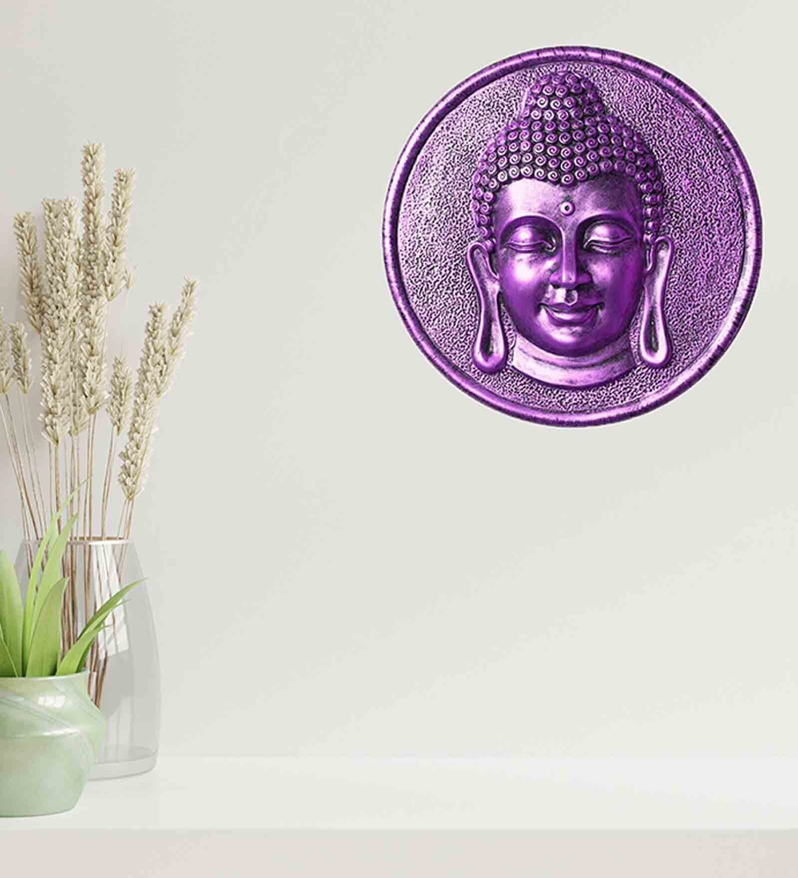 Buy Purple Polyresin Buddha Face Feng Shui by The Karak at 49% OFF by ...