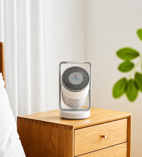 Pure Air PA4 2-In-1 Air Purifier and Fan for Home & Office with 4-In-1 Filter H13 HEPA and Activated Carbon Filter