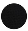 Puffy Seating Stool In Black Colour