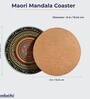 MIX Premium MDF Big Coaster with Mandala Art