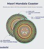 MIX Premium MDF Big Coaster with Mandala Art