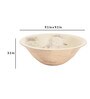Pulp Conical- Small 500ml White MDF Serving Bowl