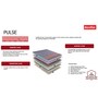 Pulse Foam & Memory Foam 6 inch Queen Size Mattress