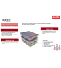 Pulse Foam & Memory Foam 4.5 inch King Size Mattress