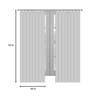 Green Kids Satin 7 Ft Blackout Eyelet Kids Door Curtain
