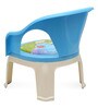 Pups Plastic Kids Seating in Blue Colour
