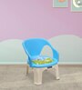 Pups Plastic Kids Seating in Blue Colour