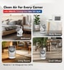 Pure Air PA4 2-In-1 Air Purifier and Fan for Home & Office with 4-In-1 Filter H13 HEPA and Activated Carbon Filter