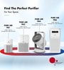 Pure Air PA5 Air Purifier for Home & Office with 4-In-1 Pre Filter Anti-Bacterial H13 HEPA Activated Carbon Filter