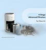 Pure Air PA5 Air Purifier for Home & Office with 4-In-1 Pre Filter Anti-Bacterial H13 HEPA Activated Carbon Filter
