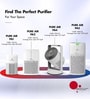 Pure Air PA6 Air Purifier for Home&Office with 4In1 Filter Antibacterial H13 HEPA Filter Activated Carbon Filter