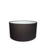 Pure Black Drum Lampshade