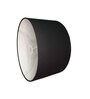 Pure Black Drum Lampshade
