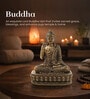 Golden Pure Brass Buddha Figurine