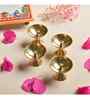 Pure Brass Diya  Set of 4 Pcs Combo