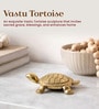 Golden Pure Brass Feng Shui Tortoise for Wealth & Prosperity