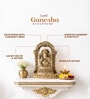 Golden Pure Brass Ganesh Ji Idol