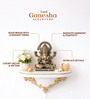 Golden Pure Brass Ganesha Idol