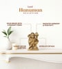 Golden Pure Brass Hanuman Ji Idol