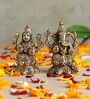 Golden Pure Brass Laxmi Ganesh Idols