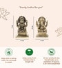 Golden Pure Brass Laxmi Ganesh Idols